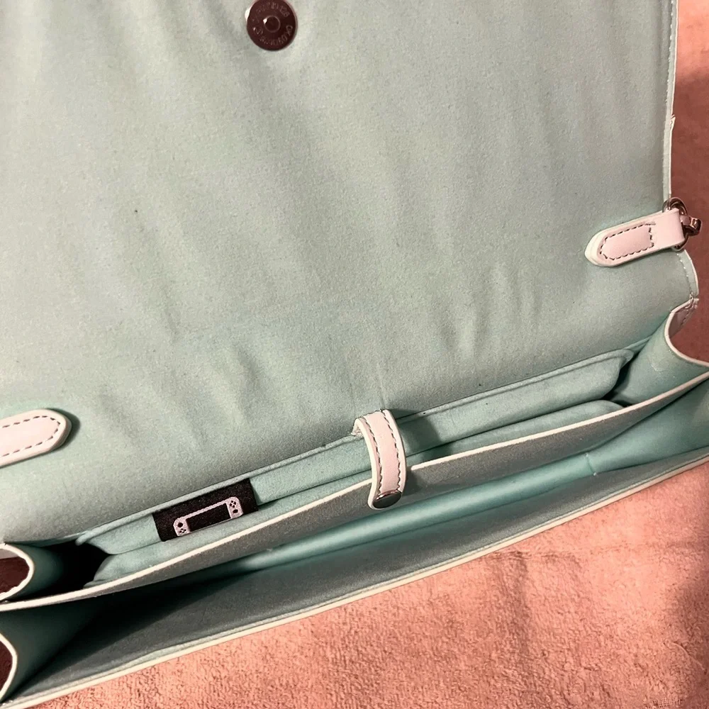 Controller Gear Nintendo Switch Animal Crossing Mint Leaves Crossbody Sling Bag